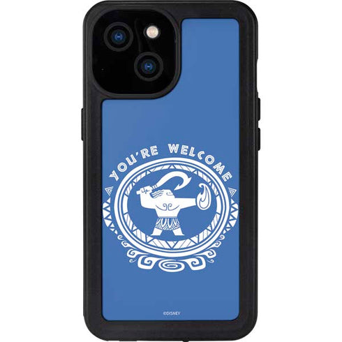 Disney Princess Moana Youre Welcome iPhone 15 Waterproof Case